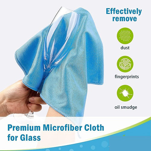 Prusty's Microfiber Cleaning Cloth for Glass