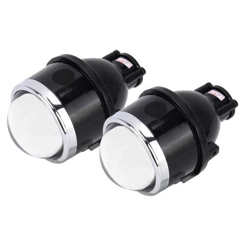 Prusty's IPH Car Bi-Xenon Hi-Low Beam Fog Lamp Projector Lens -Set of 2 (Without Bulb)