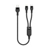 Prusty's Premium 6A High Speed Charging Cable with Apple & Type C Pin- 100W