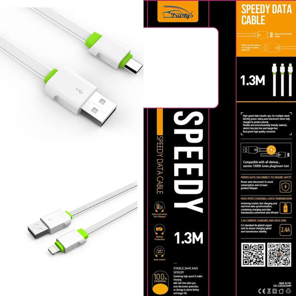 Prusty's Pure Copper High Speed Data Sync and Charging Cable